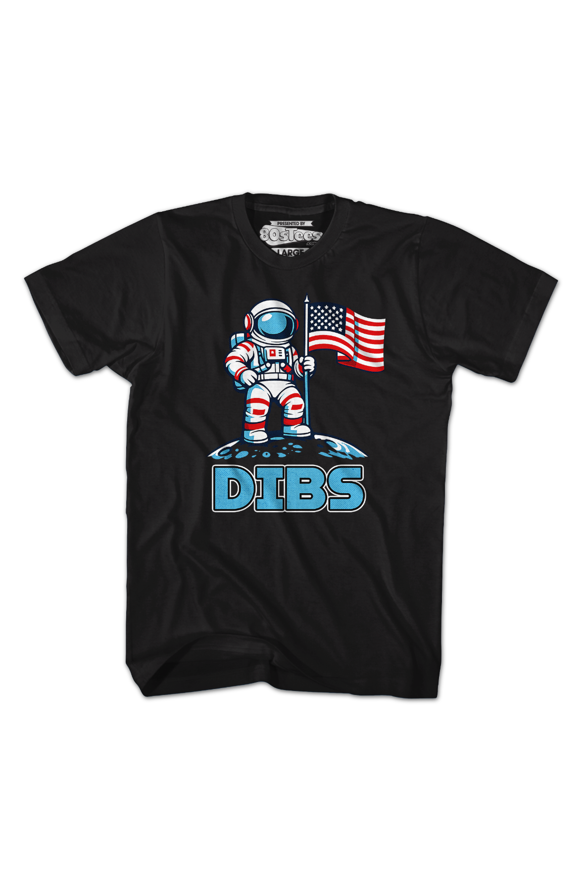 American Astronaut Dibs T-Shirt product image 2