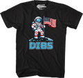 American Astronaut Dibs T-Shirt product image 1