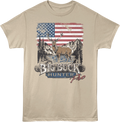 American Flag Big Buck Hunter T-Shirt product image 1