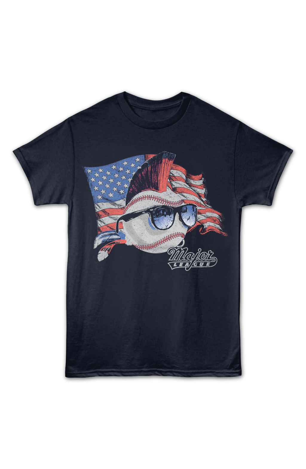 American Flag Logo Major League T-Shirt product image 2