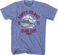 Amity Island 1975 Shark Hunt T-Shirt product image 1