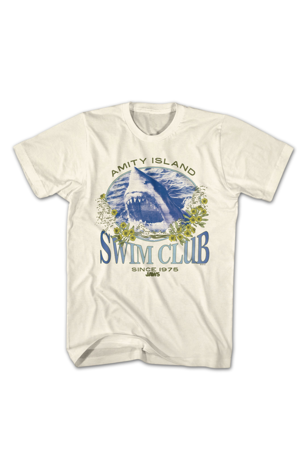 Amity Island Swim Club Since 1975 Jaws T-Shirt product image 2