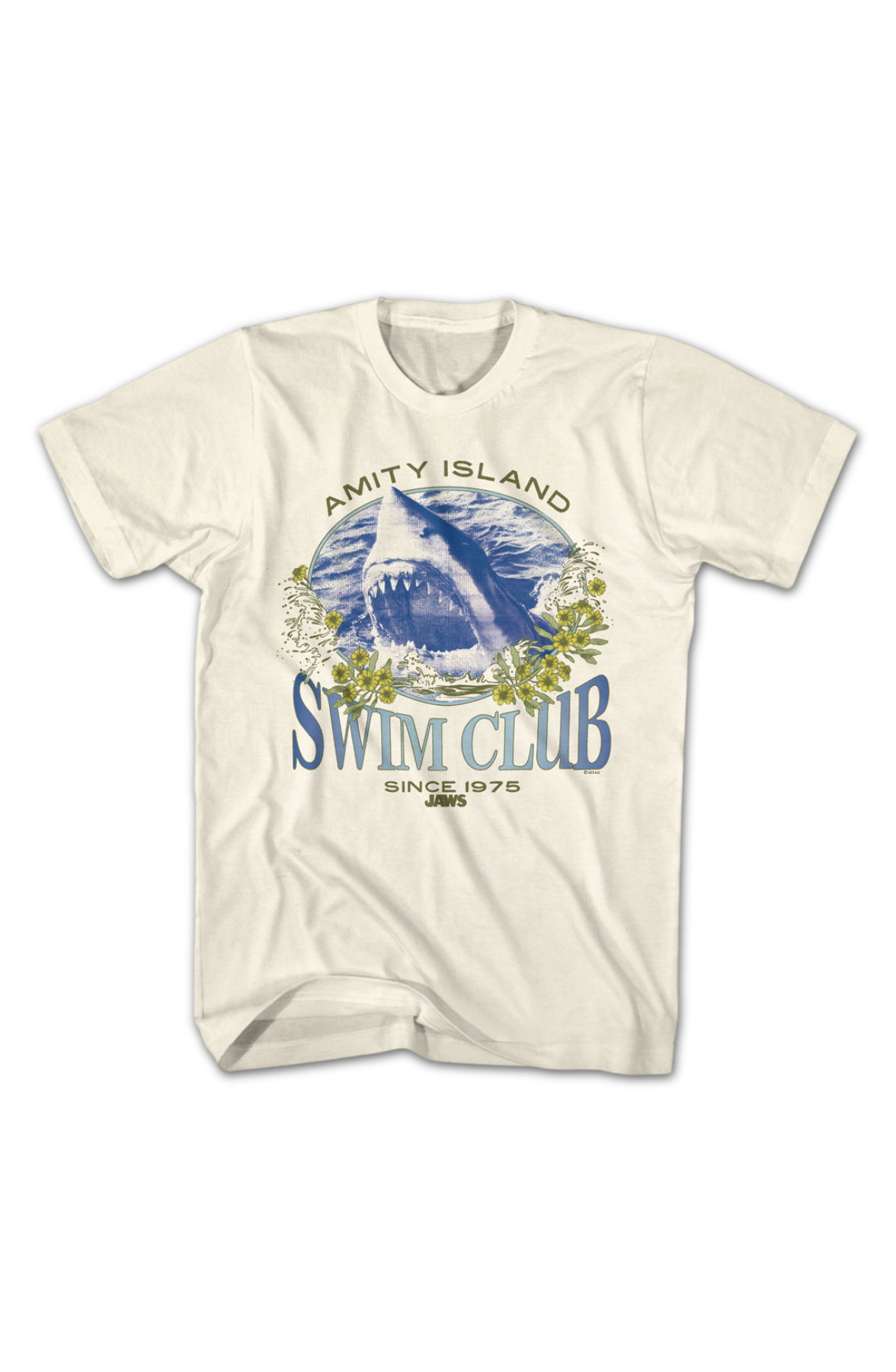 Amity Island Swim Club Since 1975 Jaws T-Shirt product image 2