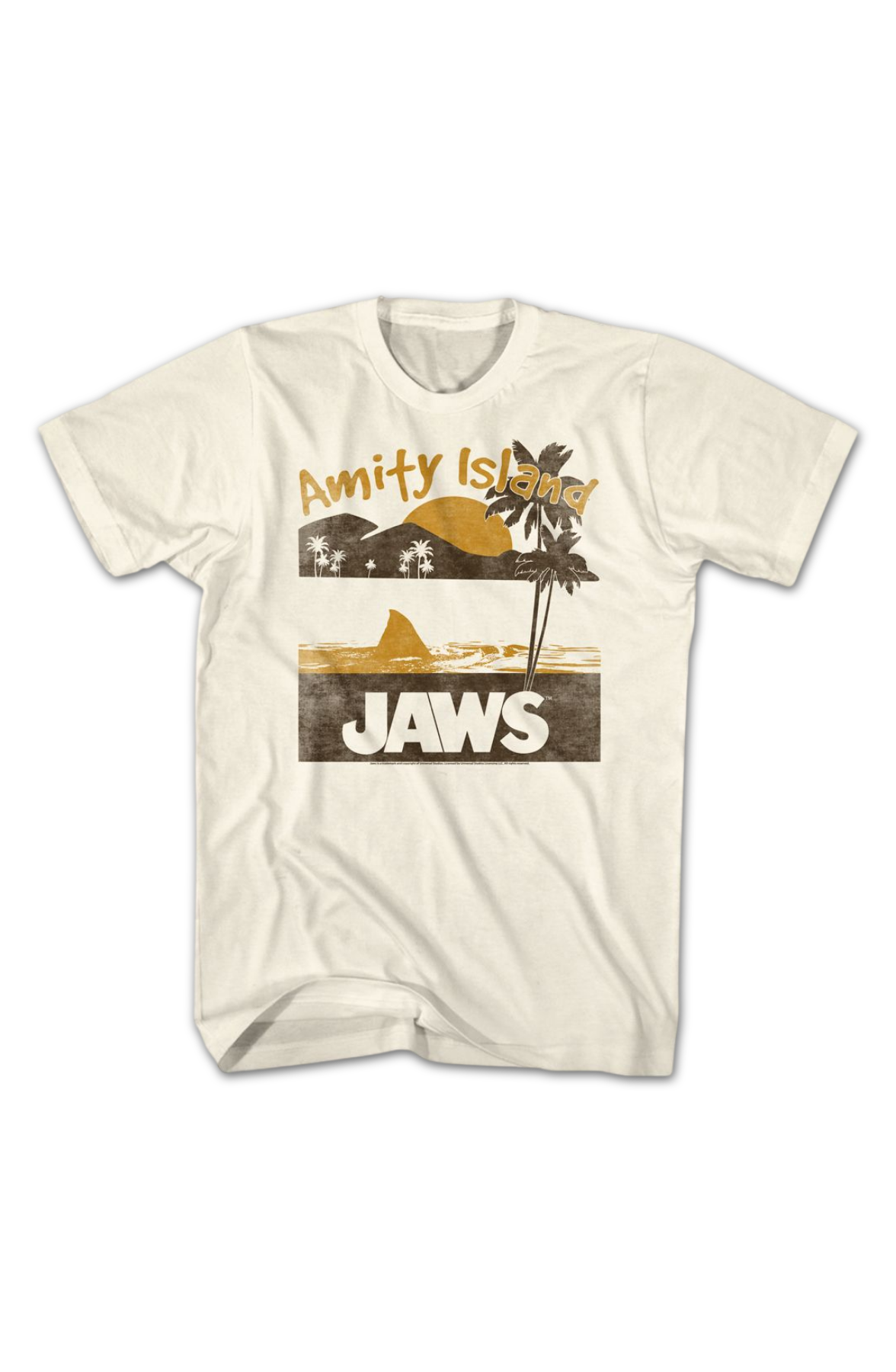 Amity Island Tropical Sunset Jaws T-Shirt product image 2