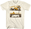Amity Island Tropical Sunset Jaws T-Shirt product image 1