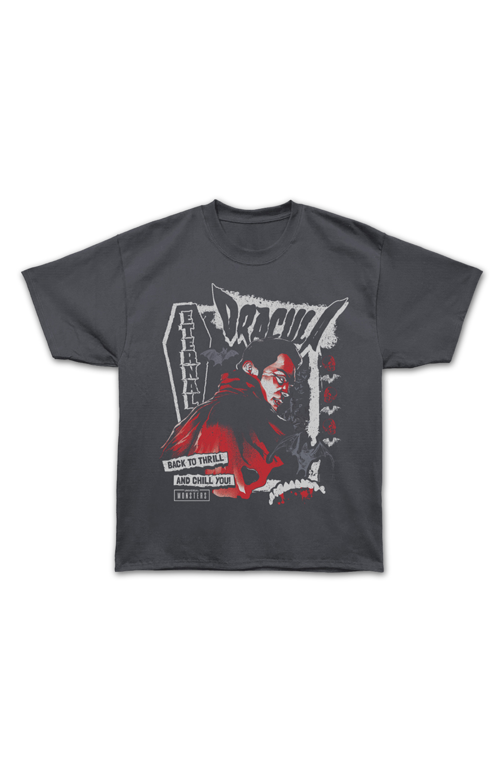 Back To Thrill And Chill You Dracula Oversized T-Shirt product image 2