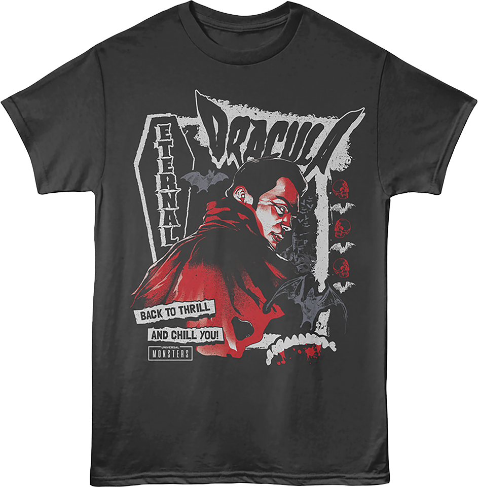Back To Thrill And Chill You Dracula T-Shirt product image 1