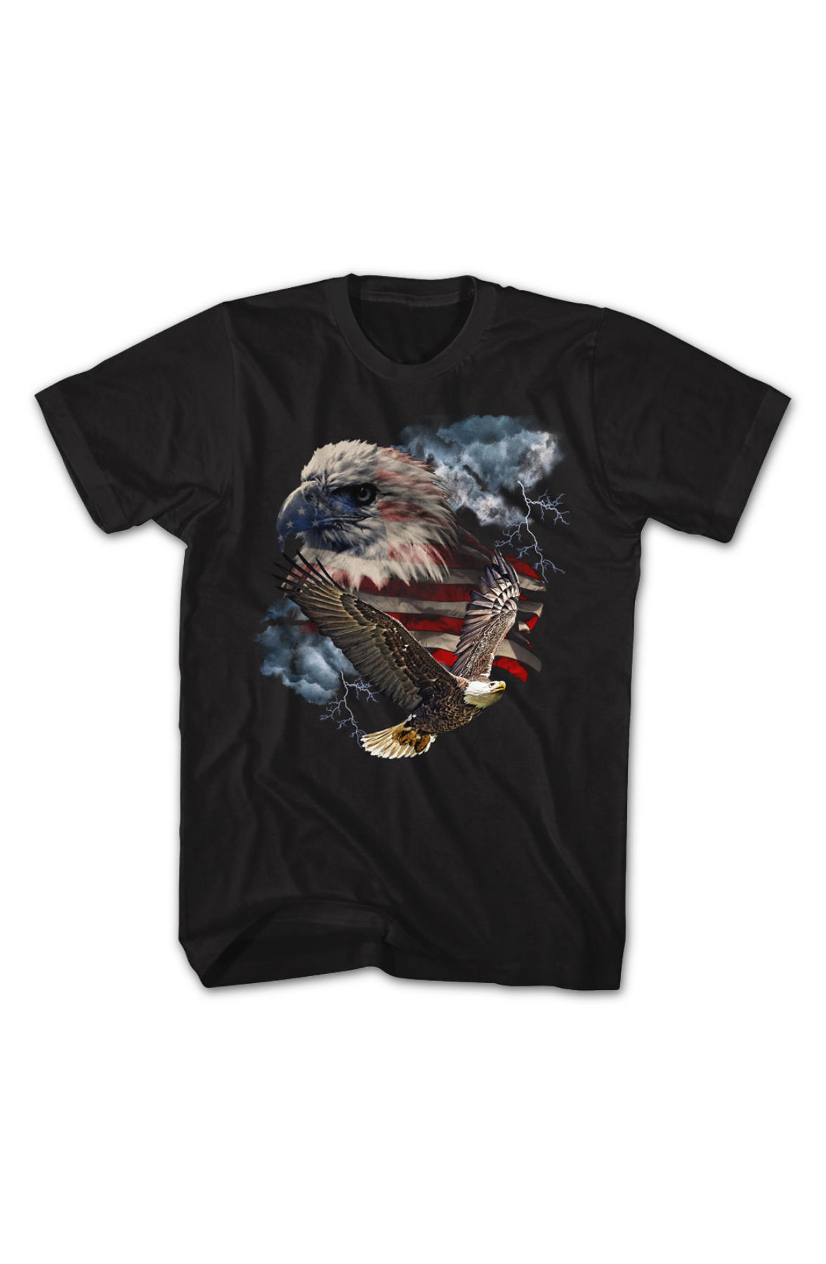 Bald Eagle Collage T-Shirt product image 2