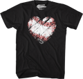 Baseball Heart T-Shirt product image 1