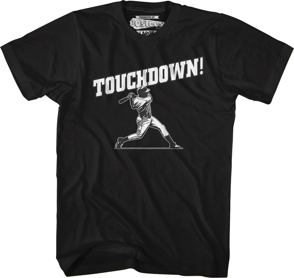 Baseball Touchdown T-Shirt product image 1