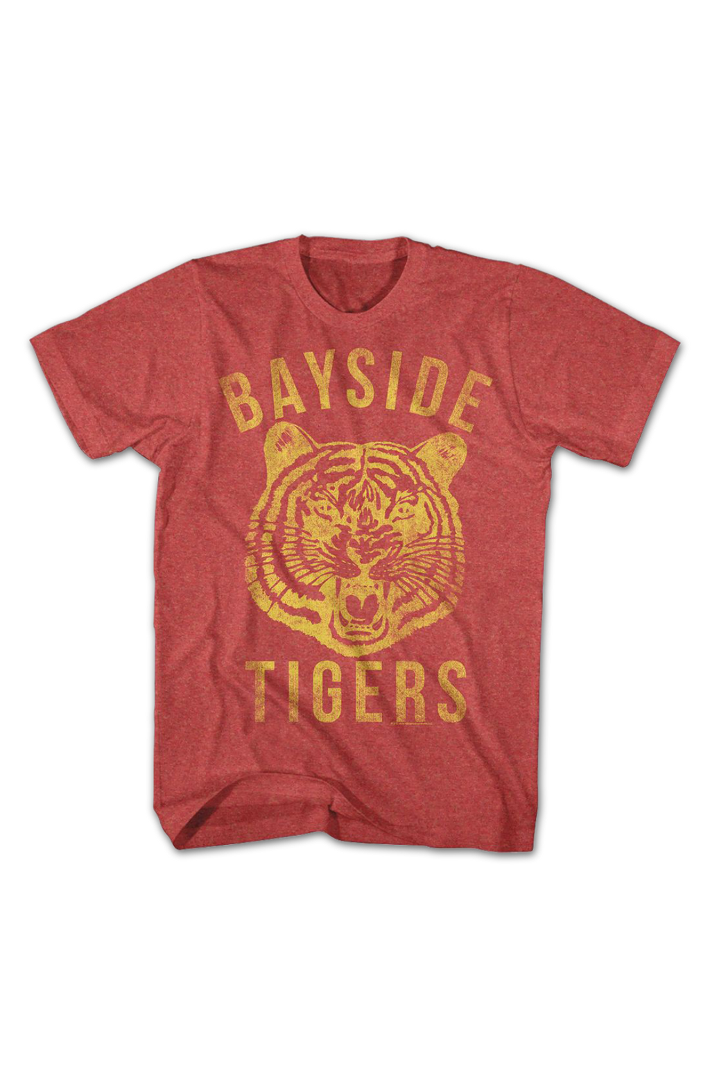 Bayside Tigers Retro Red Logo Saved By The Bell T-Shirt product image 2