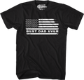 Best Dad Ever Flag T-Shirt product image 1