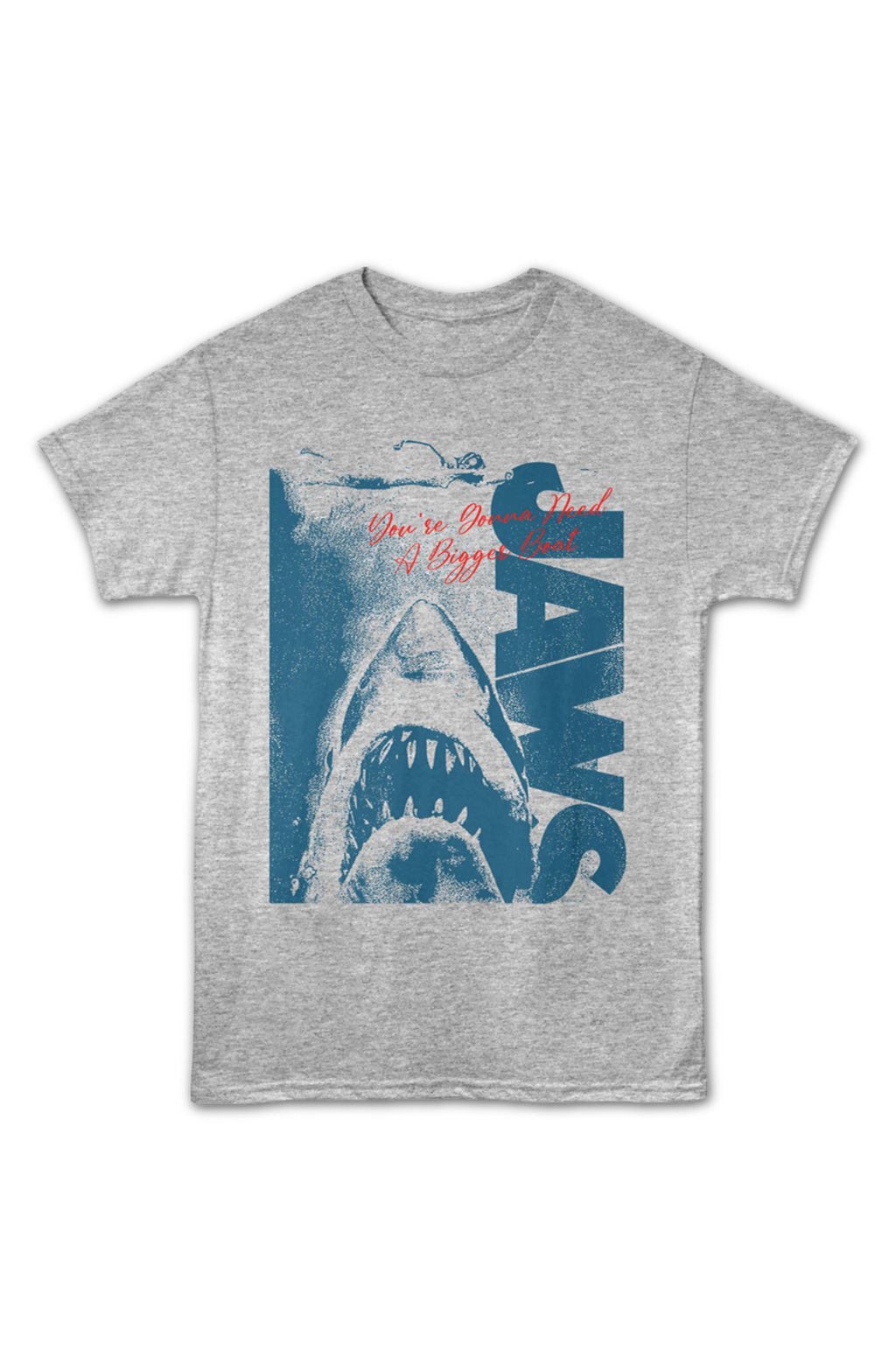Bigger Boat Shark Attack Illustration Jaws T-Shirt product image 2