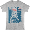Bigger Boat Shark Attack Illustration Jaws T-Shirt product image 1