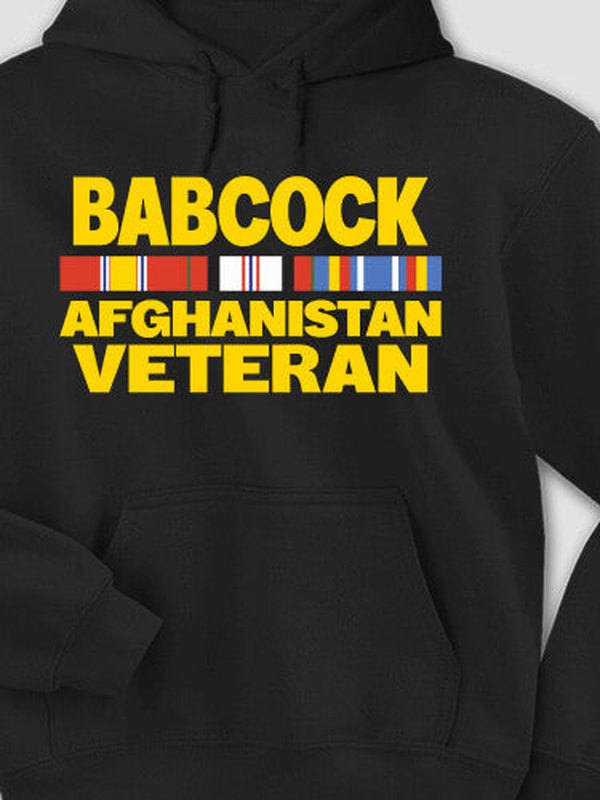 Afghanistan Veteran : Printed Hoodies product image 1