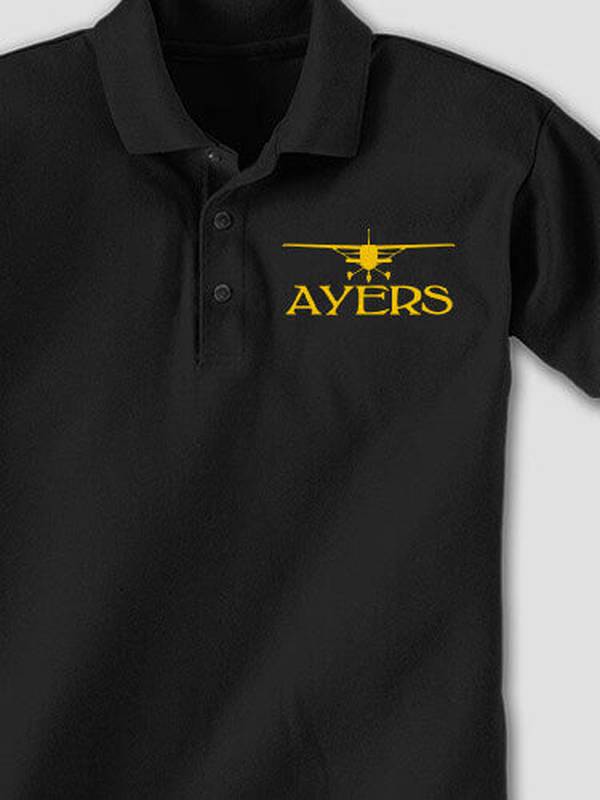 Airplane : Embroidered Polo Shirts product image 1