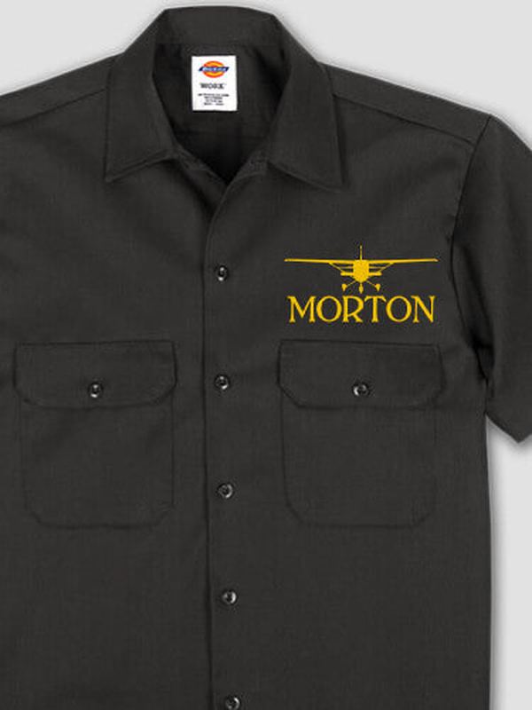 Airplane : Embroidered Work Shirts product image 1