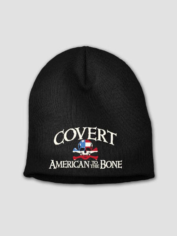 American to the Bone : Embroidered Beanies