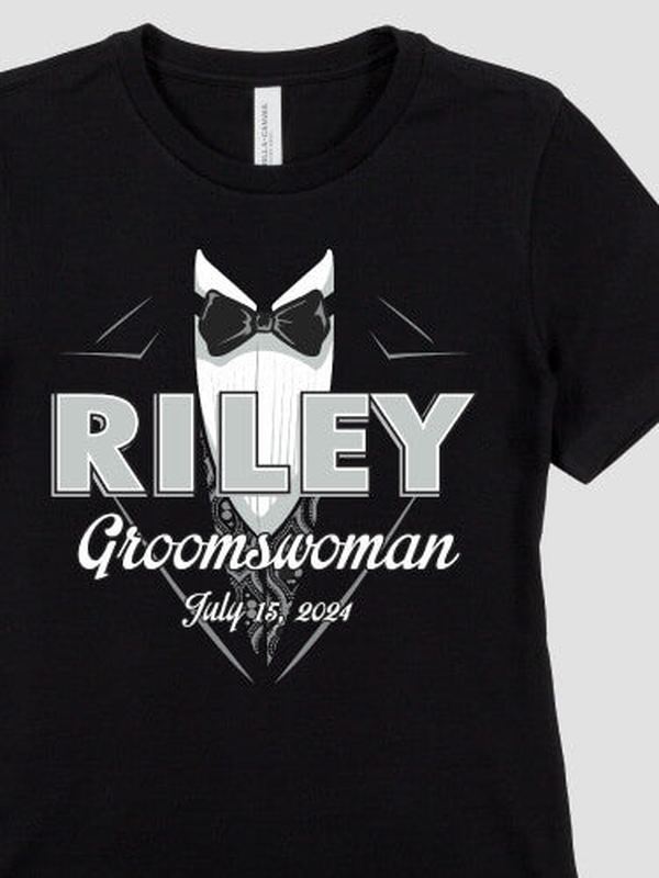 Bridal Party Guys : Premium Printed T-Shirts