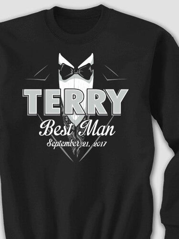 Bridal Party Guys : Printed Sweatshirts product image 1