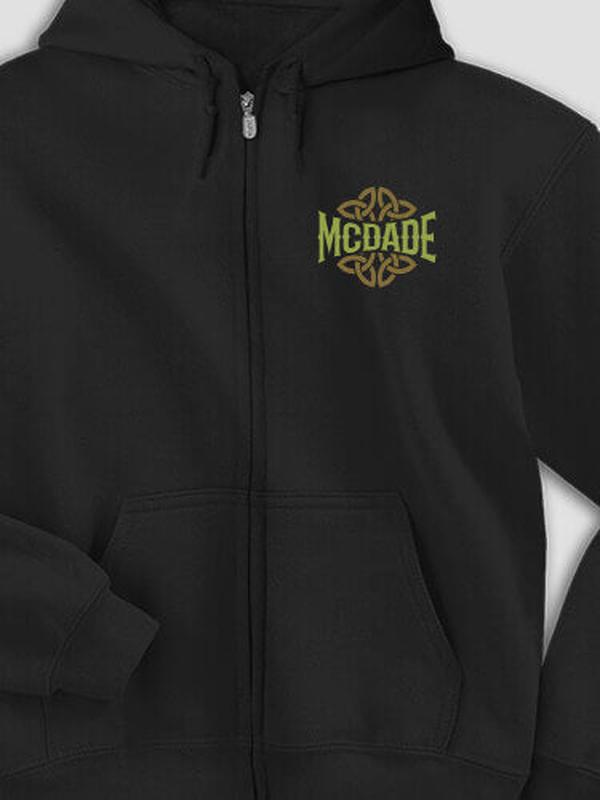 Celtic Heritage : Embroidered Zip Hoodies product image 1