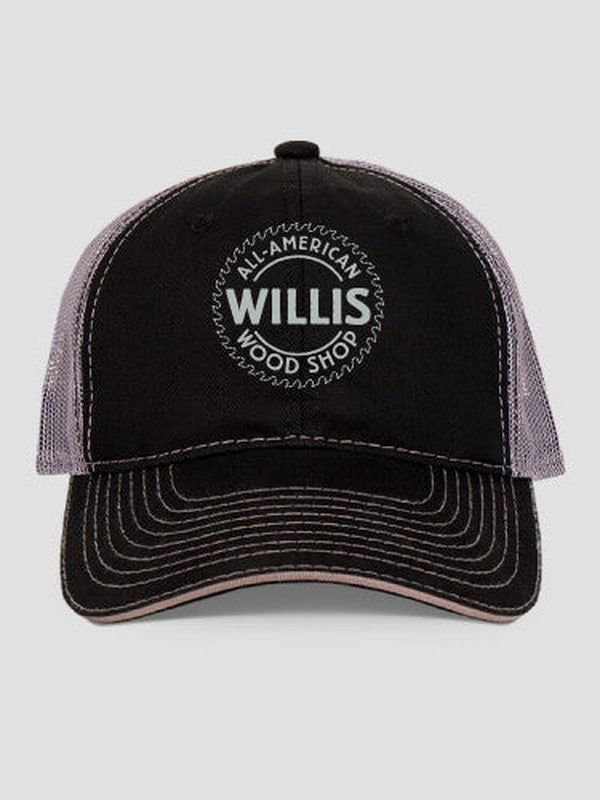 Wood Shop : Embroidered Trucker Hats