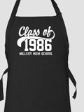 Class Of : Printed Aprons