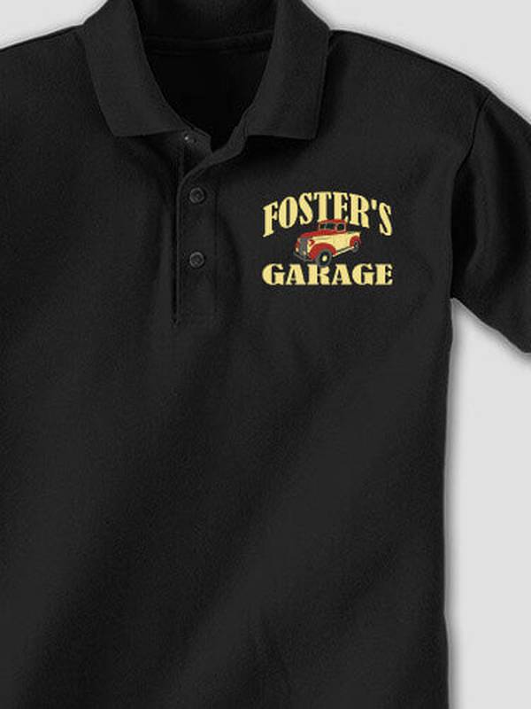 Classic Garage : Embroidered Polo Shirts product image 1