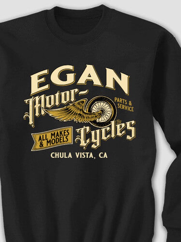 Classic Motorcycles : Printed Sweatshirts product image 1