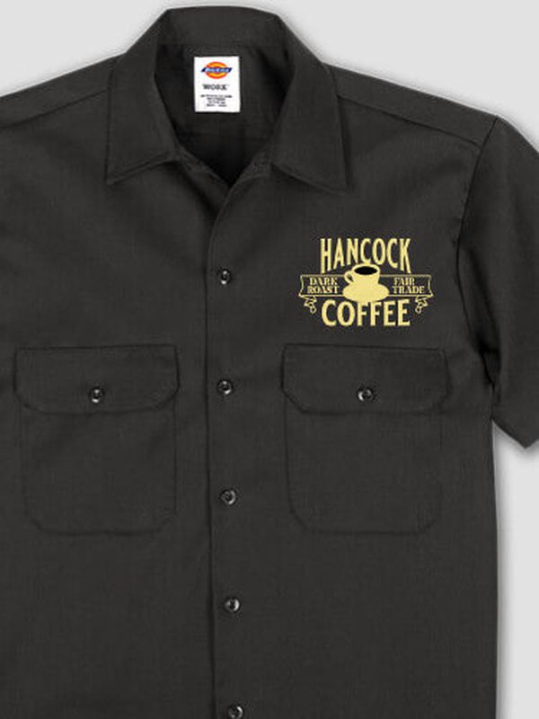 Coffee : Embroidered Work Shirts product image 1