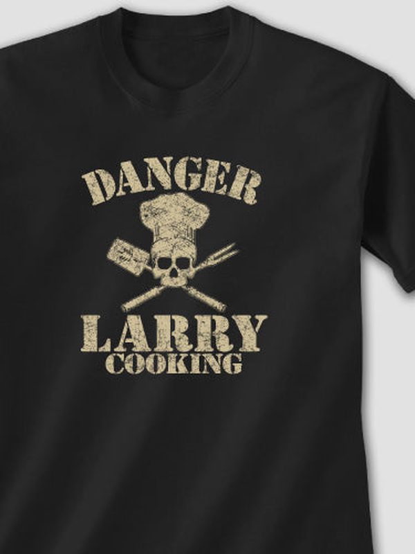 Cooking Danger : Printed T-Shirts
