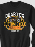 Custom Cycle Garage : Printed Sweatshirts product image 1