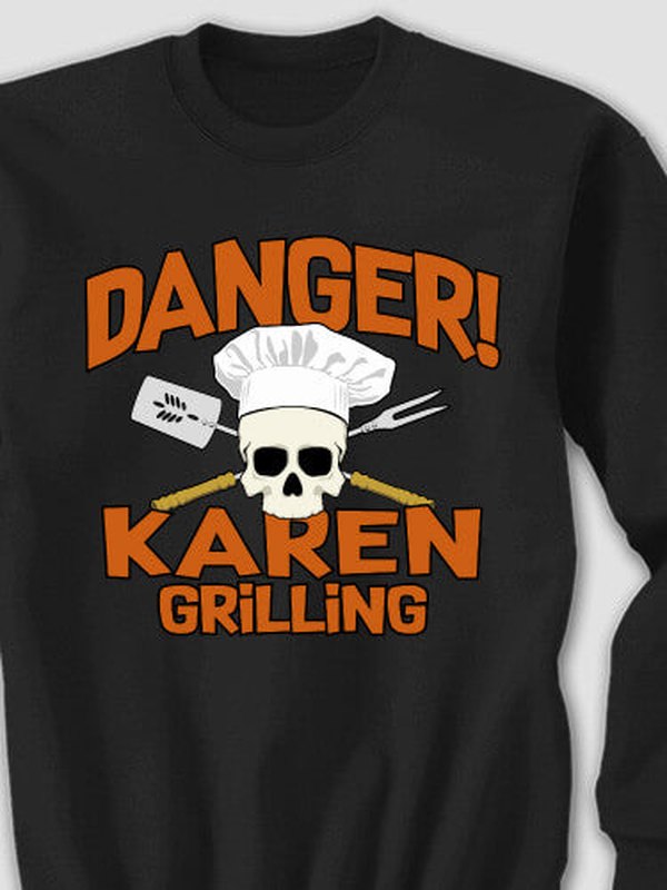 Danger Grilling : Printed Sweatshirts product image 1