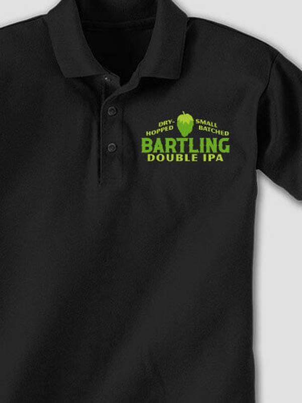 Double IPA : Embroidered Polo Shirts product image 1