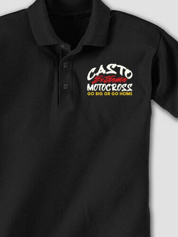 Extreme Motocross : Embroidered Polo Shirts product image 1