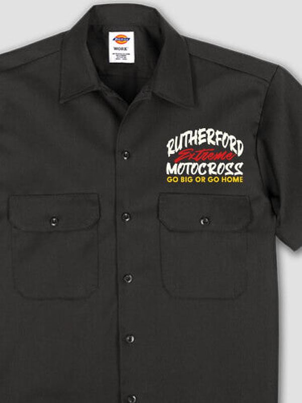 Extreme Motocross : Embroidered Work Shirts product image 1