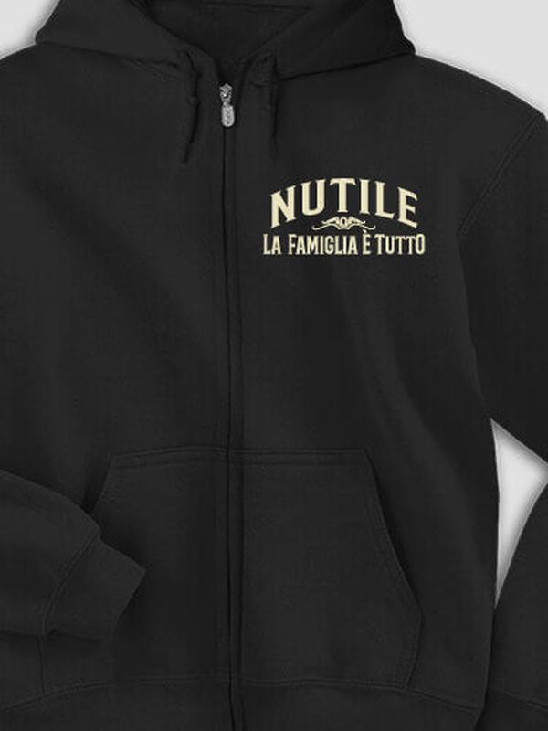 Family Is Everything : Embroidered Zip Hoodies product image 1