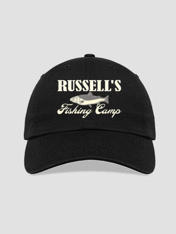 Fishing Camp : Embroidered Baseball Hats