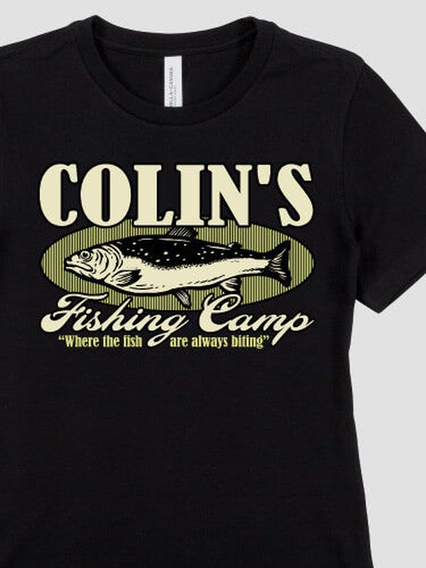 Fishing Camp : Premium Printed T-Shirts