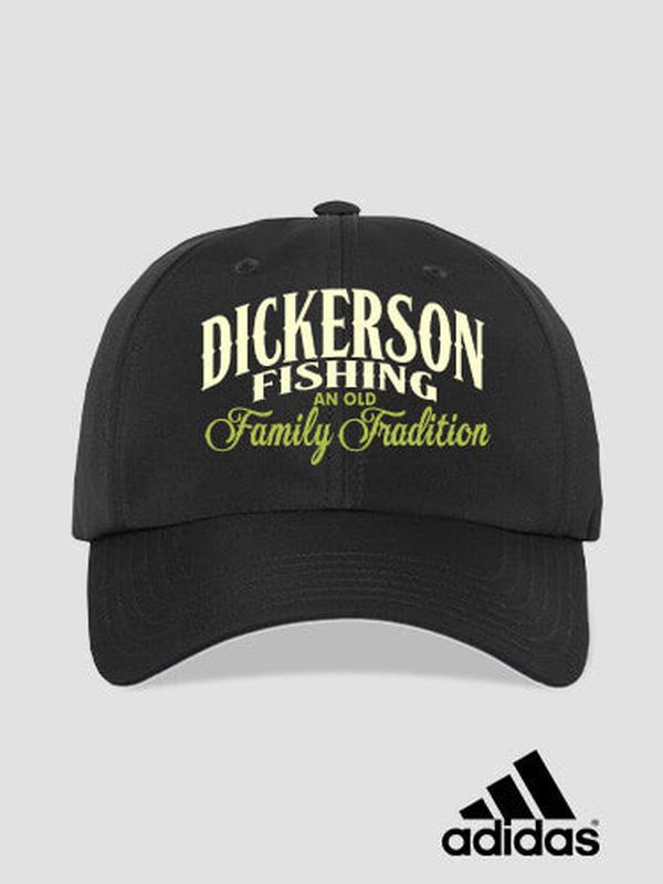 Fishing Family Tradition : Embroidered Adidas&reg; Hats