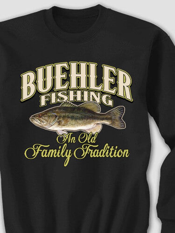 Fishing Family Tradition : Printed Sweatshirts product image 2