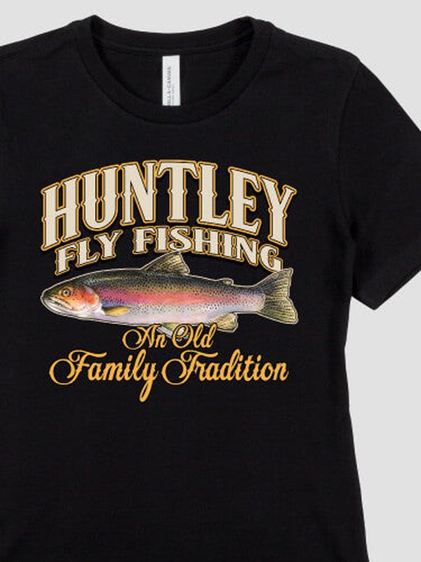 Fly Fishing Family Tradition : Premium Printed T-Shirts