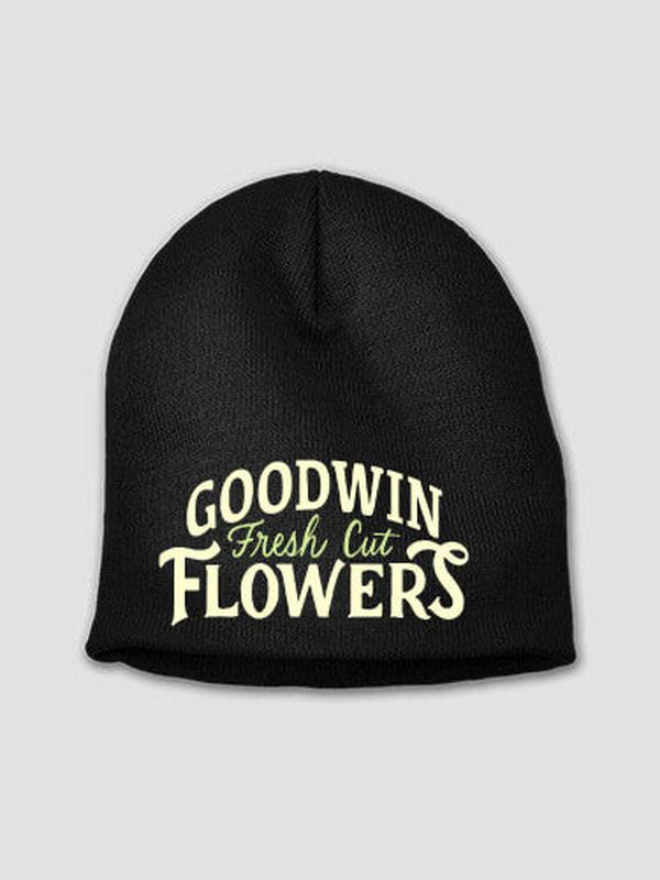 Fresh Cut Flowers : Embroidered Beanies