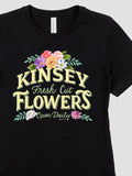 Fresh Cut Flowers : Premium Printed T-Shirts