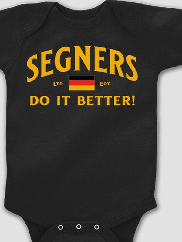 Germans Do It Better : Printed Baby Bodysuits