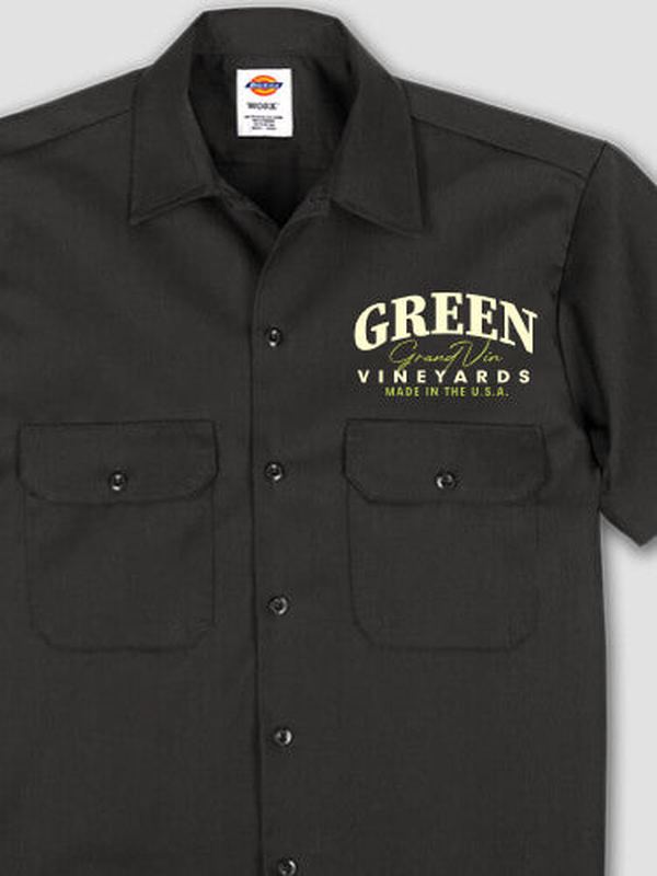Grand Vineyards : Embroidered Work Shirts product image 1