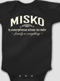 Greek Family Is Everything : Printed Baby Bodysuits