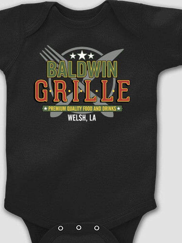 Grille : Printed Baby Bodysuits