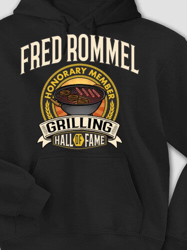 Grilling Hall Of Fame : Printed Hoodies product image 1