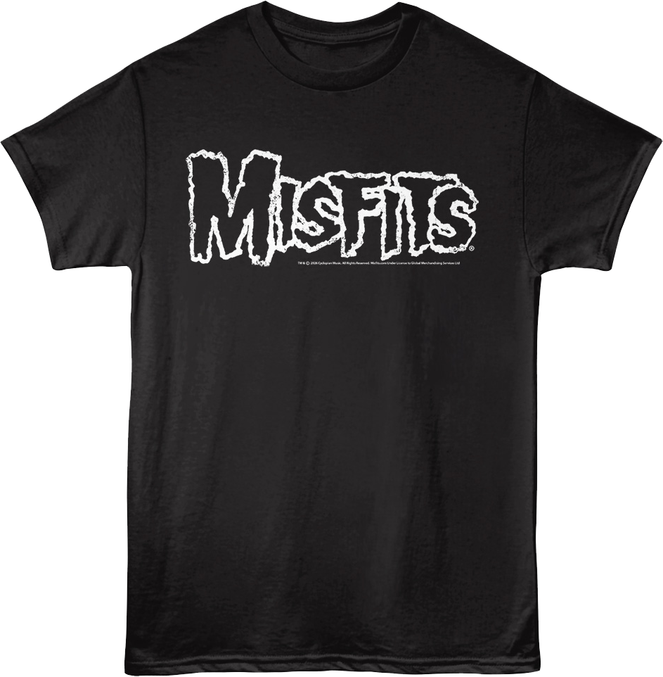 Black Logo Misfits T-Shirt product image 1